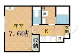 グランコート高尾町Ⅱの間取り画像