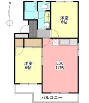 サンハイツK＆KⅡの間取り画像