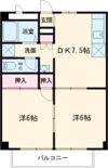 エルメゾンの間取り画像