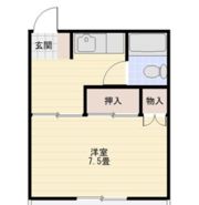 ヴィラ藍住の間取り画像