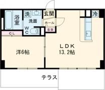 Forest Court Itamiの間取り画像