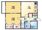 さくら日のハイツの間取り画像