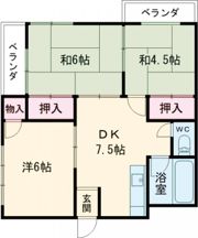 パークサイドの間取り画像