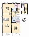 エストテラスの間取り画像
