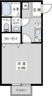 ミレニア草加住吉の間取り画像