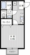 ミレニア草加住吉の間取り画像