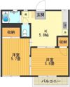 コーポ三起の間取り画像
