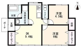 田中借家（八丁畷）の間取り画像