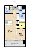 LIBTH博多住吉PREMIERの間取り画像