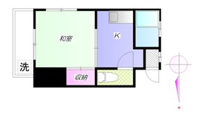 みつわマンションの間取り画像