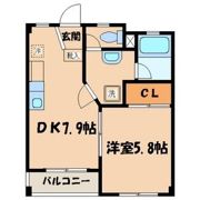 ワンピースの間取り画像