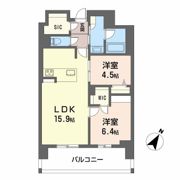 リビエナ グラン 新梅田の間取り画像