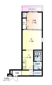 フジパレス吹田岸辺の間取り画像