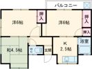 永江コーポ1の間取り画像