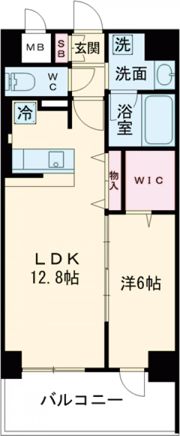 ラ フィエスタ新神戸の間取り画像