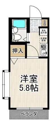サンロージュ平和町の間取り画像