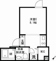古淵Slitの間取り画像