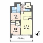リビエナ グラン 新梅田の間取り画像