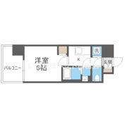 エスリード大阪エヴォルツの間取り画像