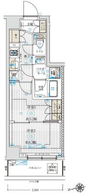 ブライズ中野哲学堂の間取り画像