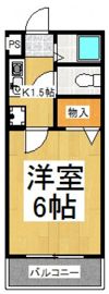 タウンコート所沢の間取り画像