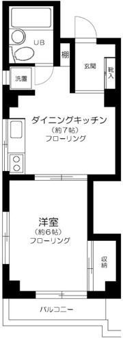 ウェザーコック三鷹の間取り画像