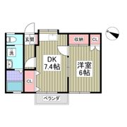 ハイツコスモスの間取り画像