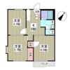 ブループラム長渕の間取り画像