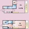 フラッティ三軒町の間取り画像