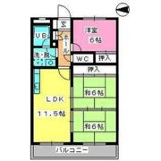 シティハイツ春日の間取り画像