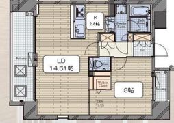 麻布十番テラスの間取り画像