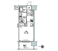 パークキューブ板橋本町の間取り画像