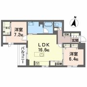 K－cratの間取り画像
