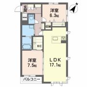 メゾンマスト川尻の間取り画像