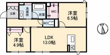 サン・セントラルの間取り画像