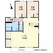 アン ファミール B棟の間取り画像