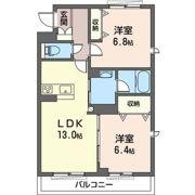 プレーヌ ガーデンズの間取り画像