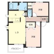 アイランド菅野Aの間取り画像