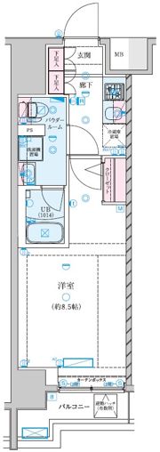 GENOVIA新子安の間取り画像
