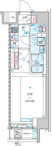 GENOVIA新子安の間取り画像