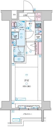 GENOVIA新子安の間取り画像