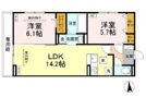ティアラの間取り画像