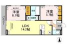 ティアラの間取り画像