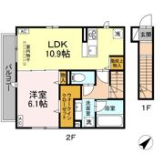 D-ROOM K&Yの間取り画像