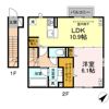 D-ROOM K&Yの間取り画像