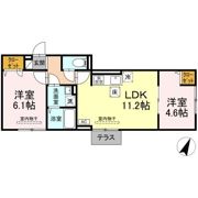 セン・ラークヒルズの間取り画像