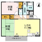 グラン・デ・ハイツ Bの間取り画像