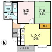 ジュネス定田の間取り画像