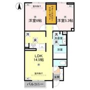 Lamure(ラミュール)の間取り画像