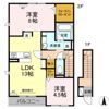 サニープレイス十一屋 D棟の間取り画像
